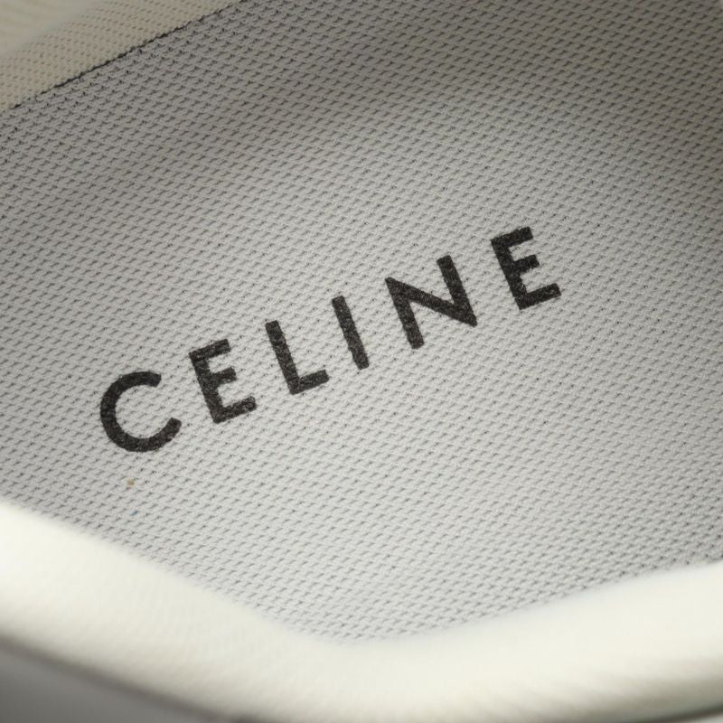 Celine Sneakers Ct-09 Lace Up 361564995c01op42 White Leather Sneakers Men's