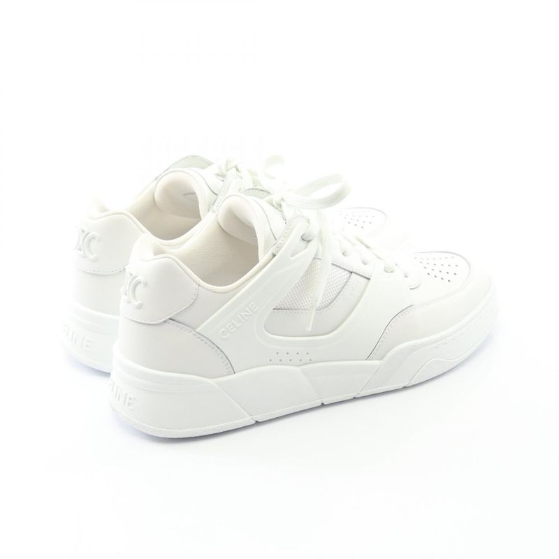 Celine Sneakers Ct-09 Lace Up 361564995c01op42 White Leather Sneakers Men's