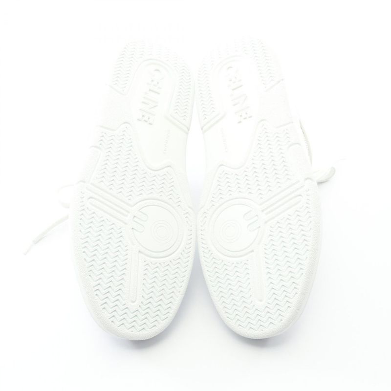 Celine Sneakers Ct-09 Lace Up 361564995c01op42 White Leather Sneakers Men's