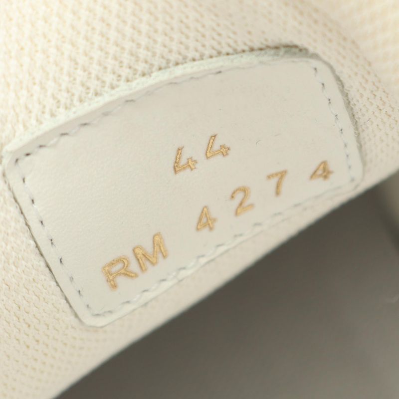 Celine Sneakers Triomphe 361554995c00dp44 White Gray Beige Leather Sneakers