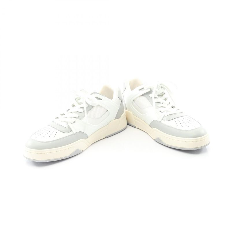 Celine Sneakers Triomphe 361554995c00dp44 White Gray Beige Leather Sneakers