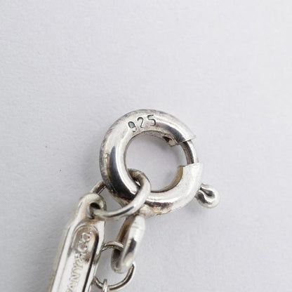 Tiffany & Co Necklace Interlocking Silver 925 Women's