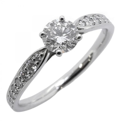 Tiffany & Co Ring Harmony Pt950 Platinum Diamond 0.40ct No 11 Ladies