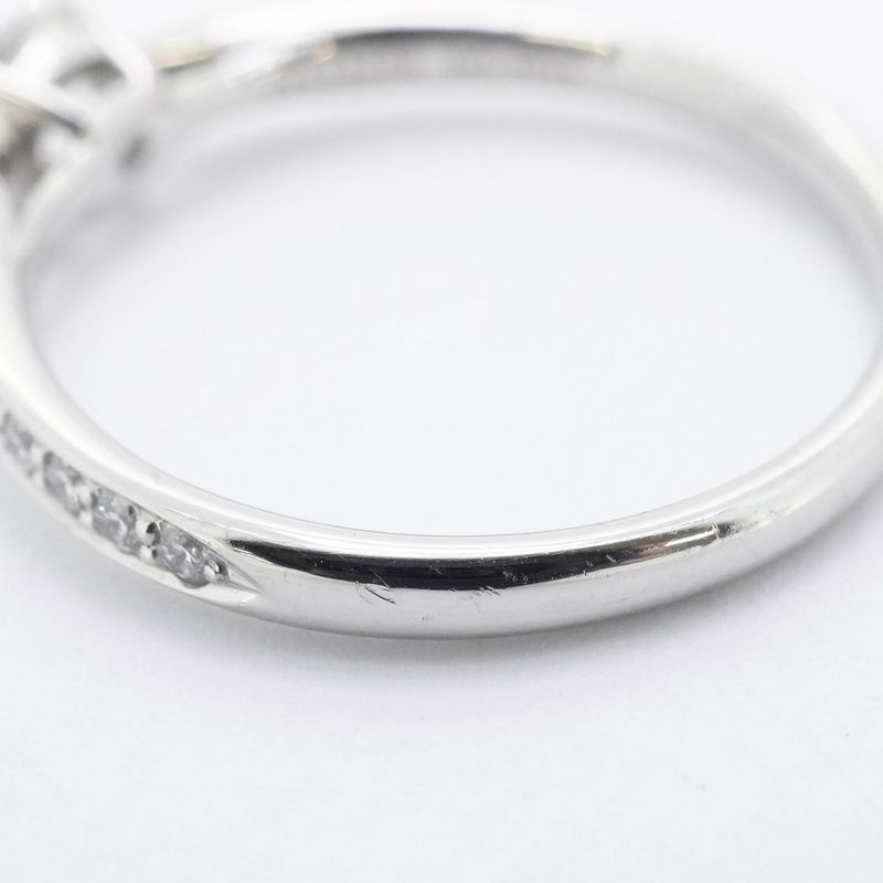 Tiffany & Co Ring Harmony Pt950 Platinum Diamond 0.40ct No 11 Ladies