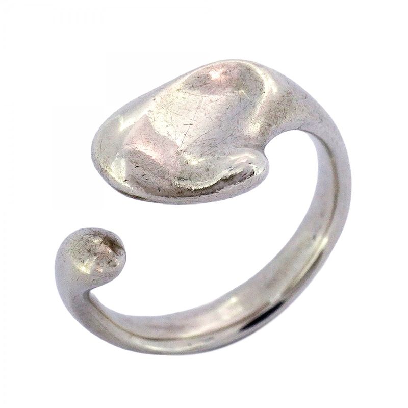 Tiffany & Co Ring Full Heart Silver 925 No 12 Women's