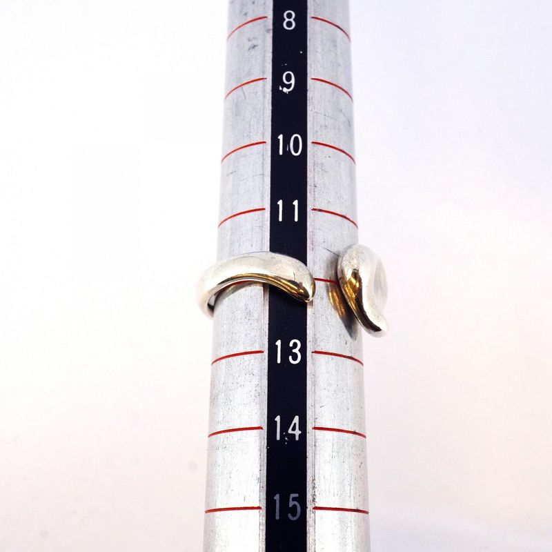 Tiffany & Co Ring Full Heart Silver 925 No 12 Women's