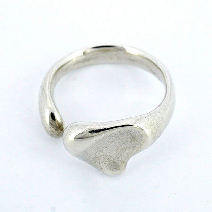 Tiffany & Co Ring Full Heart Silver 925 No 12 Women's