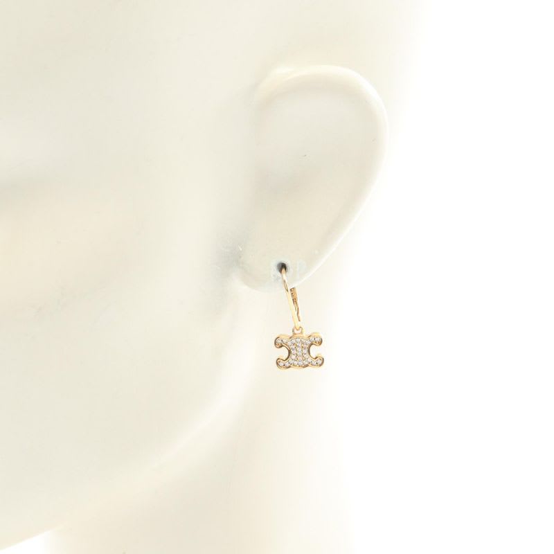 Celine Earrings Triomphe 460 Gc6 Bzi35 or Gold GP
