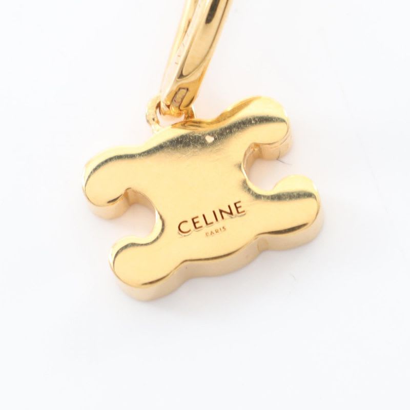 Celine Earrings Triomphe 460 Gc6 Bzi35 or Gold GP