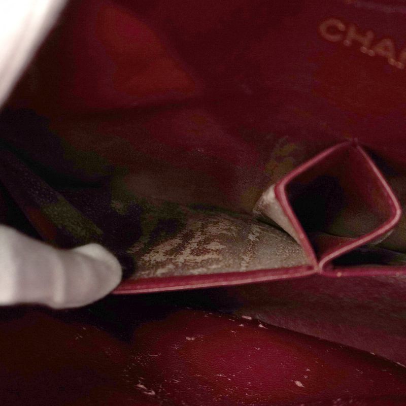 Chanel Shoulder Bag Matelasse Lambskin Black Gold Hardware Women