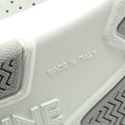 Celine Sneakers Triomphe 361554995c01dq42 White Gray Leather Sneakers Men's