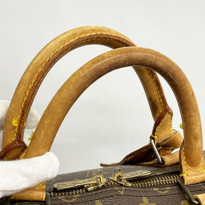 Louis Vuitton Boston Bag Monogram Keepall Bandouliere 60 M41412 Brown Men Women