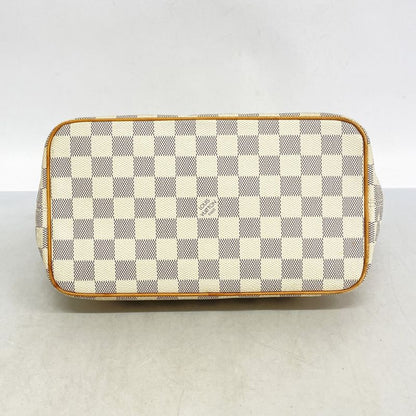 Louis Vuitton Tote Bag Damier Azure Saleya PM N51186 White Ladies