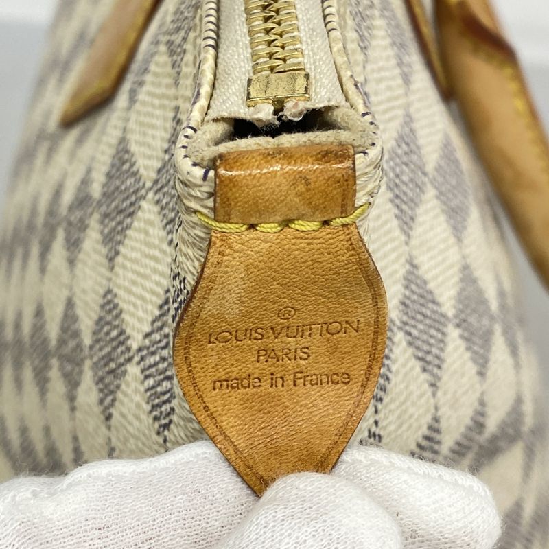 Louis Vuitton Tote Bag Damier Azure Saleya PM N51186 White Ladies