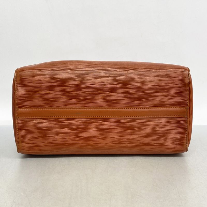 Louis Vuitton Handbag Epi Speedy 35 M42993 Kenya Brown Ladies