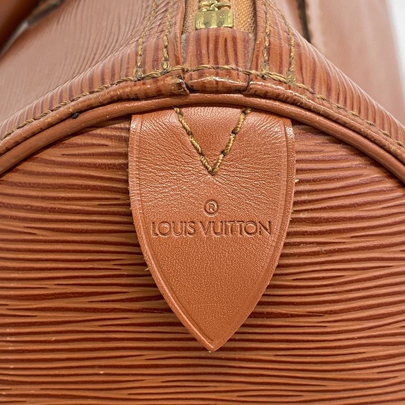 Louis Vuitton Handbag Epi Speedy 35 M42993 Kenya Brown Ladies