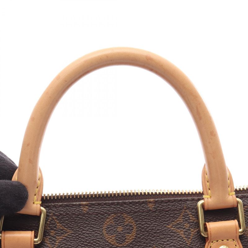 Louis Vuitton Handbag Speedy 30 Monogram M41108 PVC Coated Canvas Leather