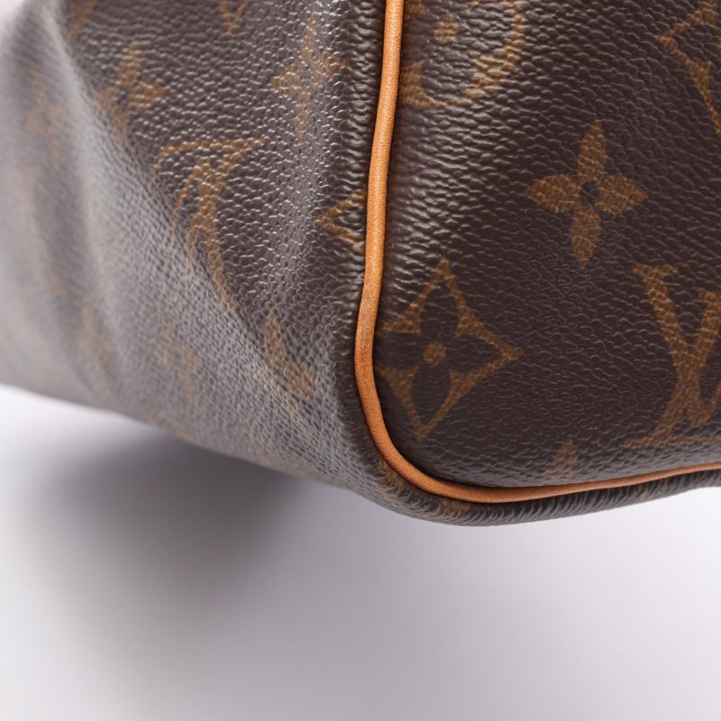 Louis Vuitton Handbag Speedy 30 Monogram M41108 PVC Coated Canvas Leather