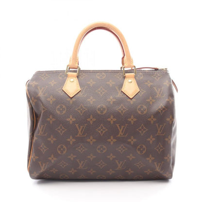 Louis Vuitton Handbag Speedy 30 Monogram M41108 PVC Coated Canvas Leather