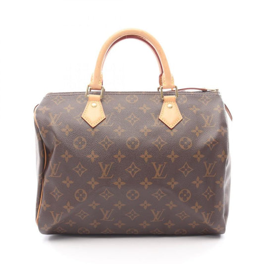 Louis Vuitton Handbag Speedy 30 Monogram M41108 PVC Coated Canvas Leather