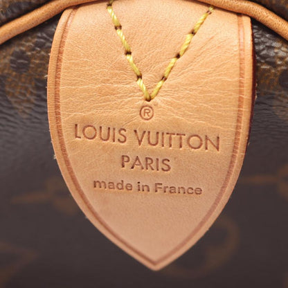 Louis Vuitton Handbag Speedy 30 Monogram M41108 PVC Coated Canvas Leather