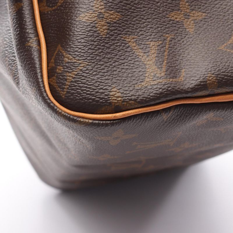 Louis Vuitton Handbag Speedy 30 Monogram M41108 PVC Coated Canvas Leather