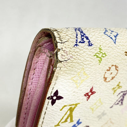Louis Vuitton Long Wallet Monogram Multicolor Portefeuille Sarah M93744 Rich