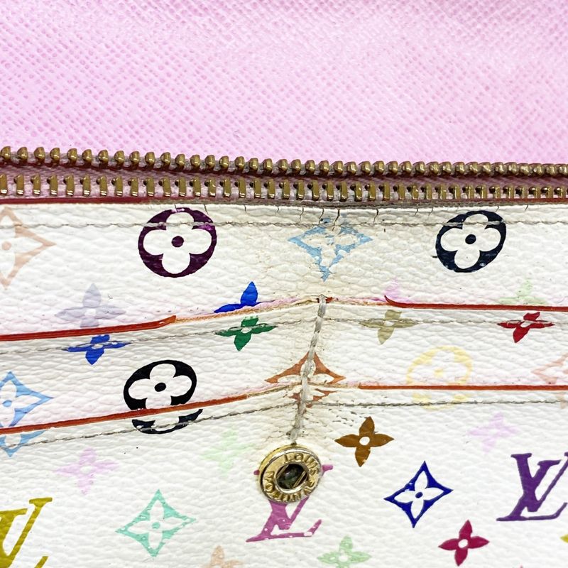 Louis Vuitton Long Wallet Monogram Multicolor Portefeuille Sarah M93744 Rich
