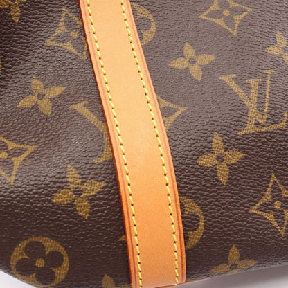 Louis Vuitton Tote Bag Sac Shopping Monogram M51108 PVC Coated Canvas Leather