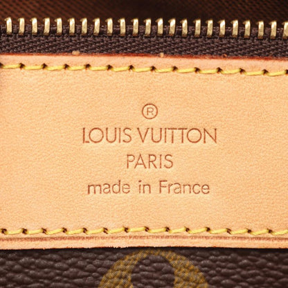 Louis Vuitton Tote Bag Sac Shopping Monogram M51108 PVC Coated Canvas Leather