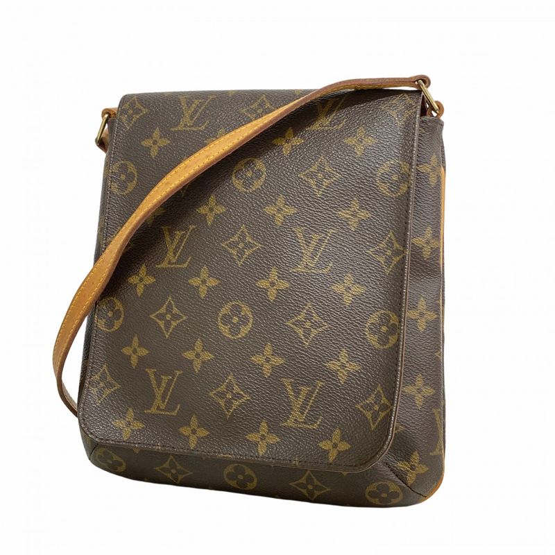 Louis Vuitton Shoulder Bag Monogram Musette Salsa Short Strap M51258 Brown