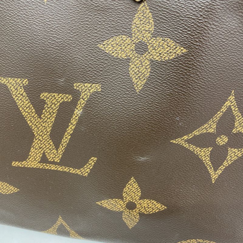 Louis Vuitton Tote Bag Monogram Giant Reverse On The Go GM M44576 Brown 2way