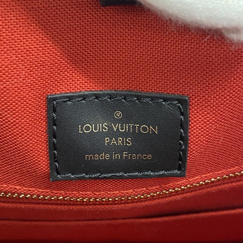 Louis Vuitton Tote Bag Monogram ・giant Reverse On The Go MM M45039 Brown 2way