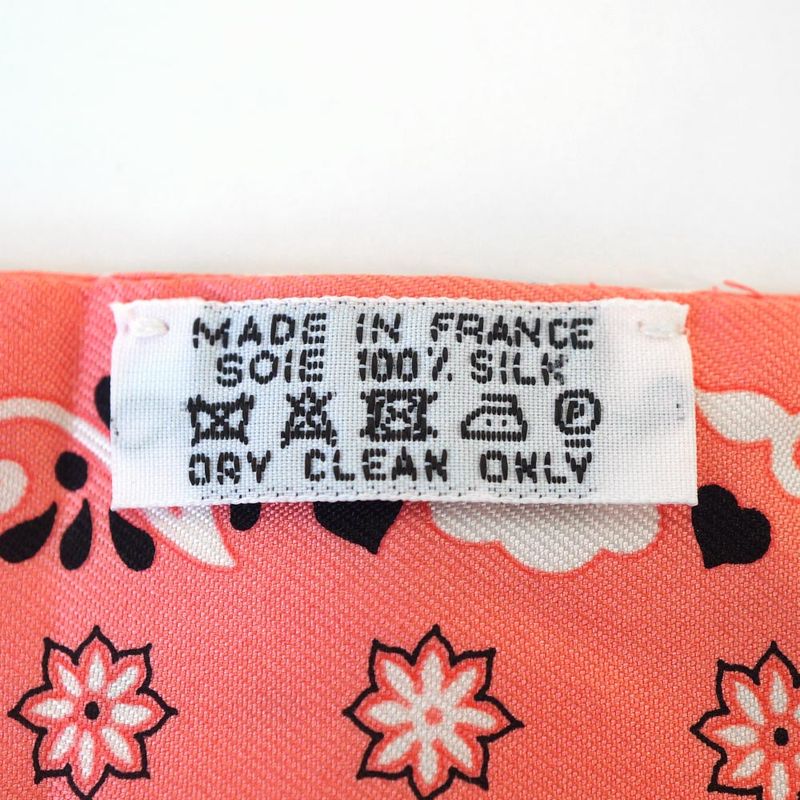 Hermes Scarf Twilly - Peuple DU VENT People Of The Wind 100% Silk Pink