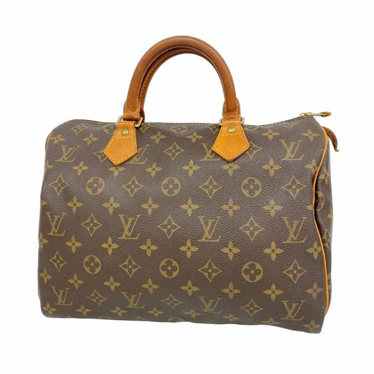 Louis Vuitton Handbag Monogram Speedy 30 M41108 Brown Ladies