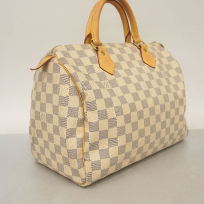 Louis Vuitton Handbag Damier Azure Speedy 30 N41533 White Ladies
