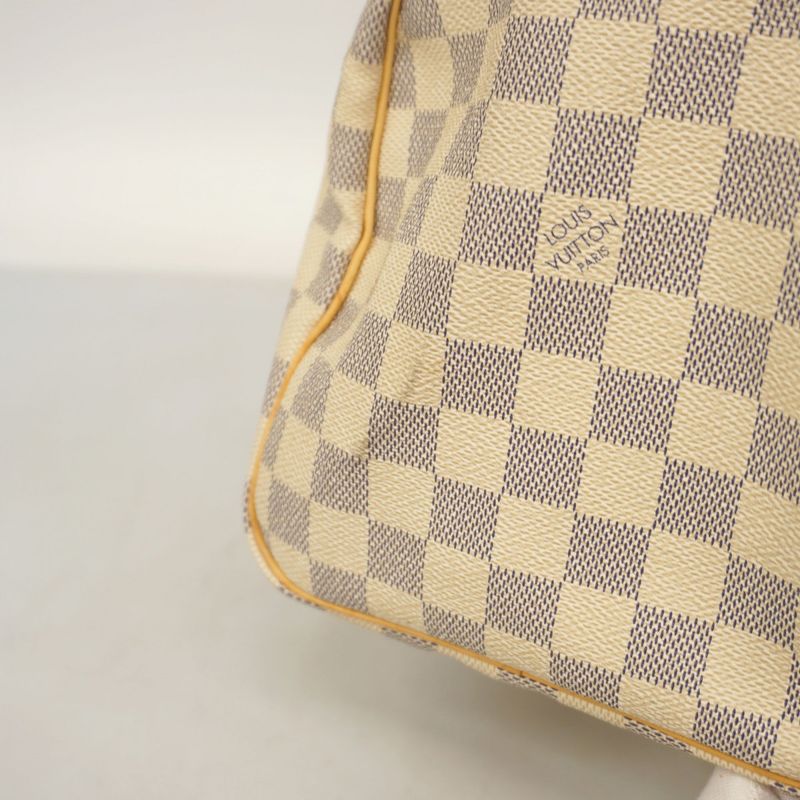 Louis Vuitton Handbag Damier Azure Speedy 30 N41533 White Ladies