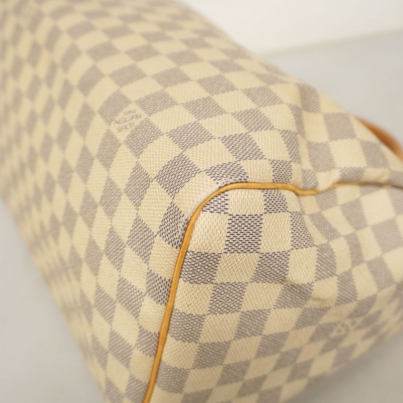 Louis Vuitton Handbag Damier Azure Speedy 30 N41533 White Ladies