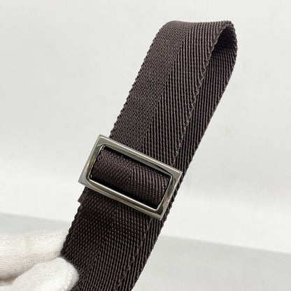 Gucci Shoulder Bag GG Canvas 27639 Canvas Brown Silver Hardware Women's