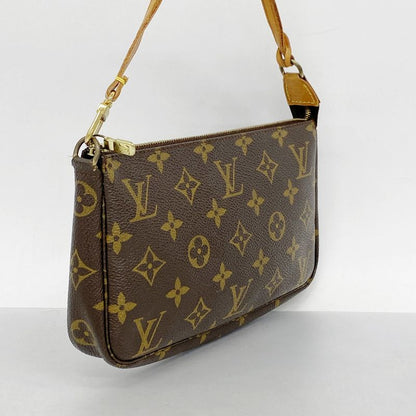 Louis Vuitton Pouch Monogram Pochette Accessoire M51980 Brown Ladies