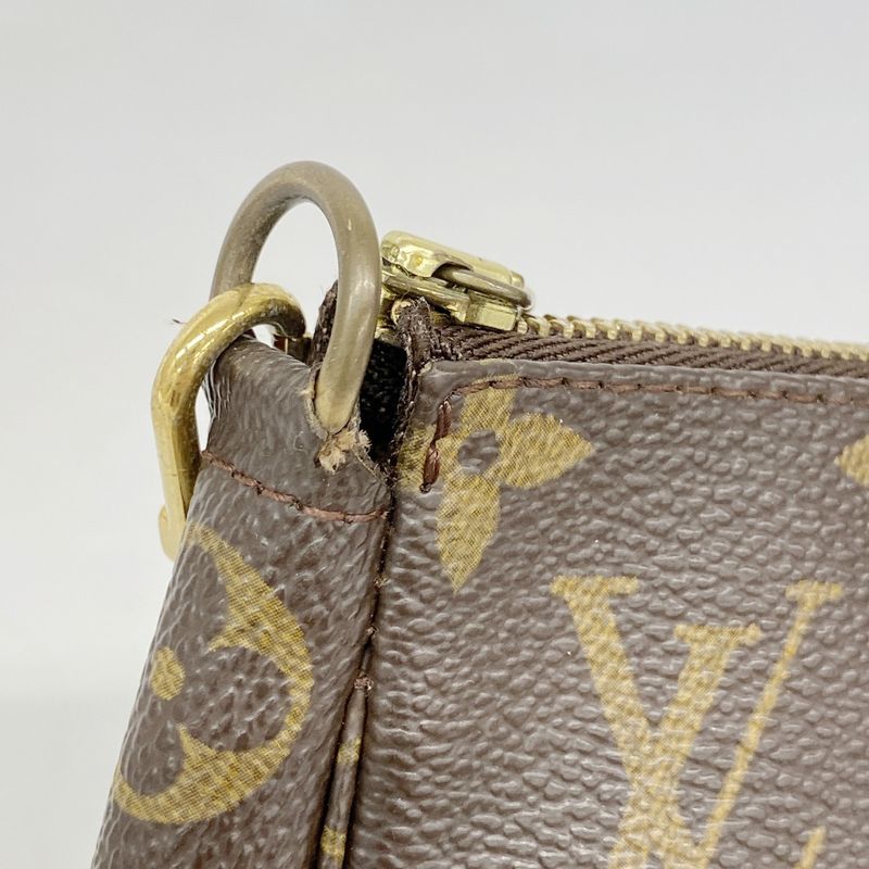 Louis Vuitton Pouch Monogram Pochette Accessoire M51980 Brown Ladies