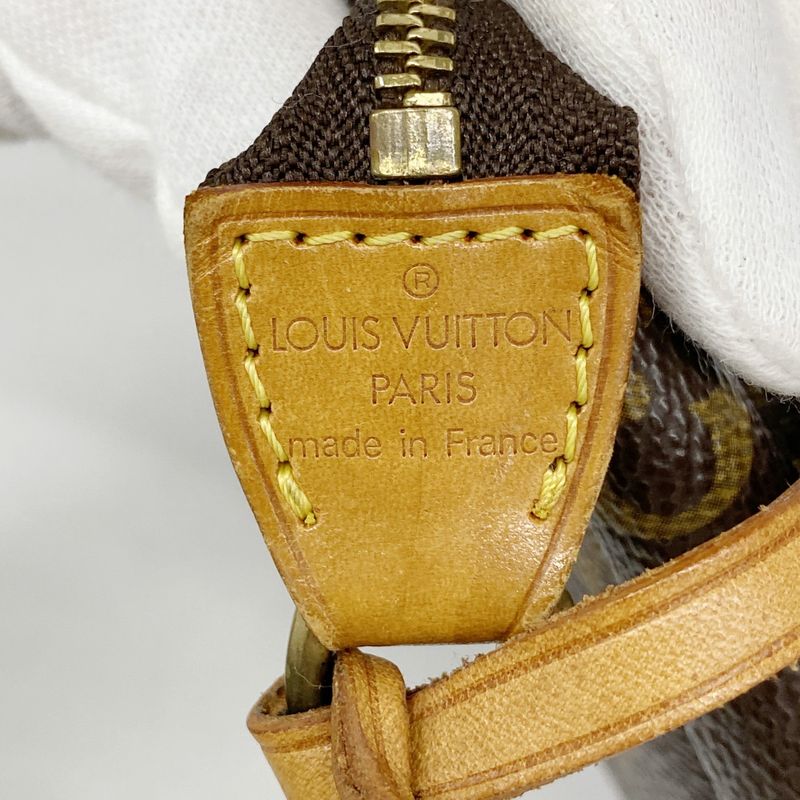 Louis Vuitton Pouch Monogram Pochette Accessoire M51980 Brown Ladies