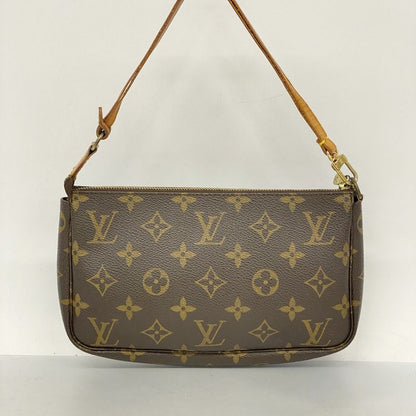 Louis Vuitton Pouch Monogram Pochette Accessoire M51980 Brown Ladies