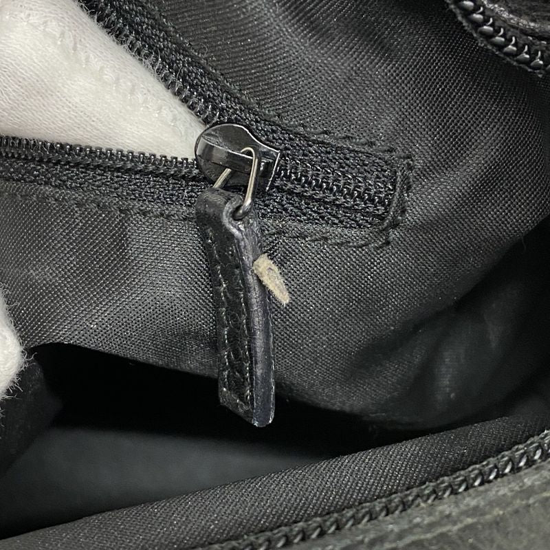 Gucci Shoulder Bag GG Canvas Bamboo 000 0531 Canvas Beige Silver Hardware