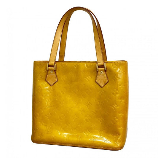 Louis Vuitton Tote Bag Vernis Houston M91004 Beige Ladies