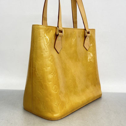 Louis Vuitton Tote Bag Vernis Houston M91004 Beige Ladies