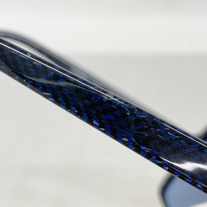 Chanel Sunglasses 5267-a Plastic Navy Silver Hardware Women's