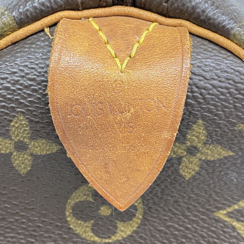 Louis Vuitton Handbag Monogram Speedy 30 M41108 Brown Ladies