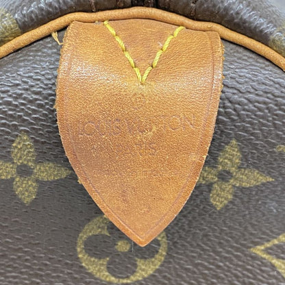 Louis Vuitton Handbag Monogram Speedy 30 M41108 Brown Ladies