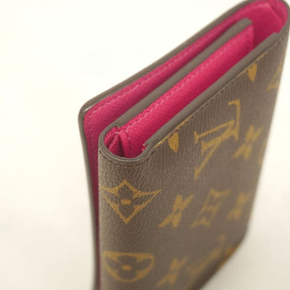 Louis Vuitton Trifold Wallet Monogram Portefeuille Victorine M69751 Brown Ladies